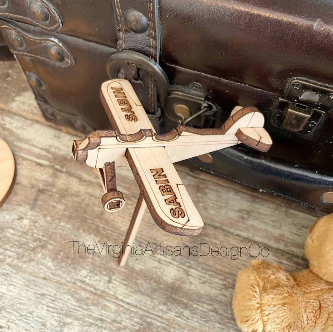 airplane cake topper