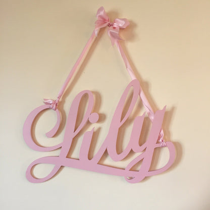 Personalized Wall Sign for Nursery