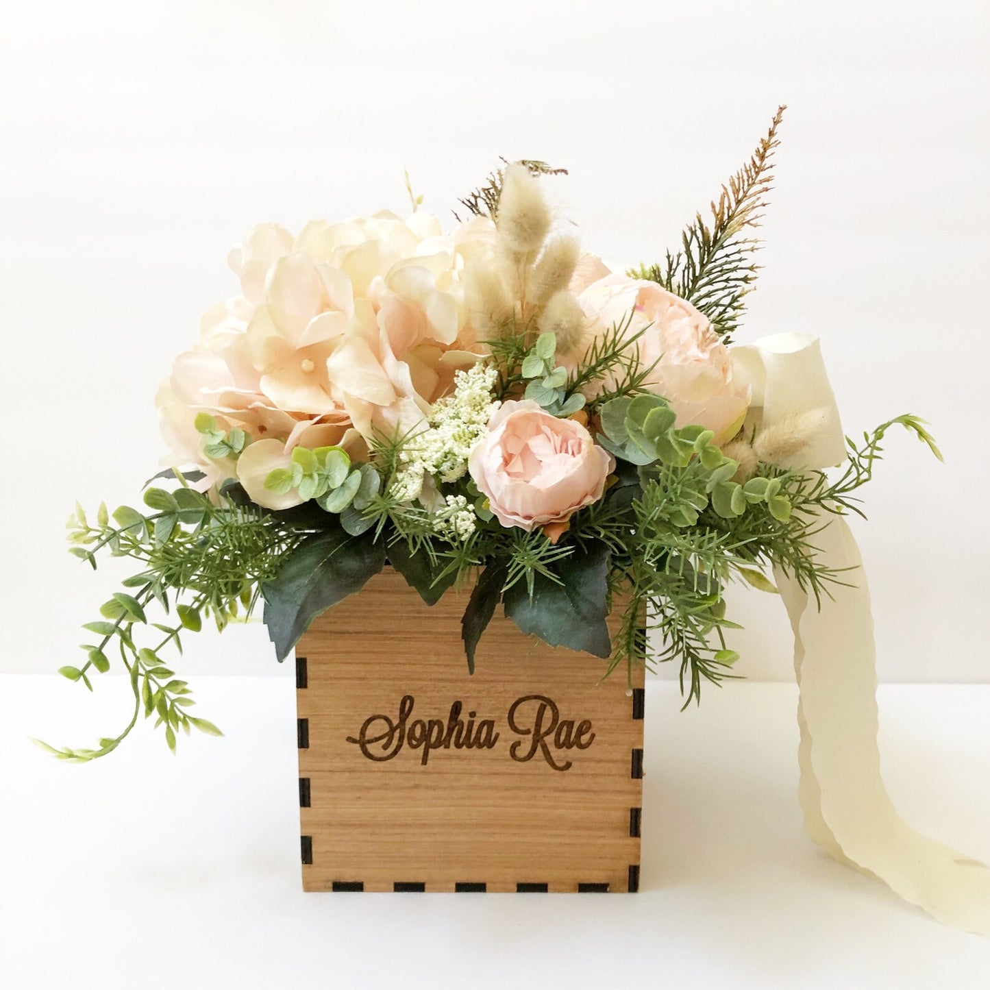 Baby Nursery Flower Arrangement with Personalized Name option