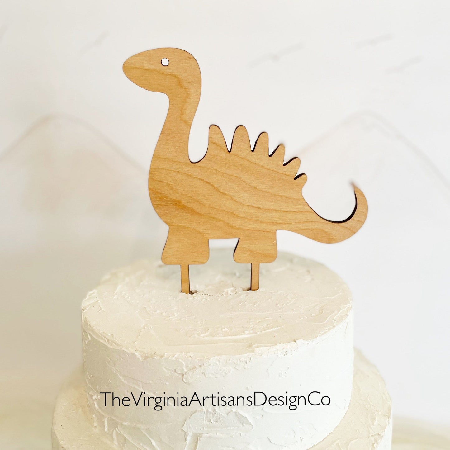 Dinosaur Cake Topper  - With Name Option